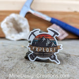 Exploration Geology / Mining Sticker