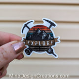 Exploration Geology / Mining Sticker