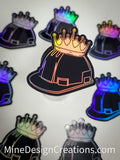 Holographic Hard Hat with Crown