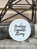 Qualified, Capable, Strong - Not just a diversity hire sticker