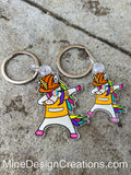 Safety Unicorn Keychain - 2 sizes!
