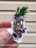 F**k Them Sugar Beets - Tattoo Inspired Clear Backing Sticker