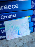 Holographic Camping Sticker