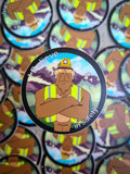 Safety Sasquatch- I Believe Sticker