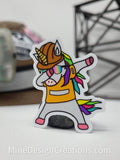 Safety Unicorn Sticker - 2 size options