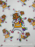 Safety Unicorn Sticker - 2 size options