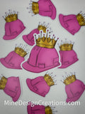 Hard Hat with Crown Sticker -2 color options!