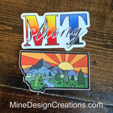 FUNDRAISER PRE-ORDER  - Mt Strong Fire / Flooding Design