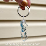 Engineer Loading Acrylic Keychain