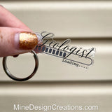 Geologist Loading Acrylic Keychain