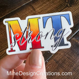 FUNDRAISER PRE-ORDER  - Mt Strong Fire / Flooding Design