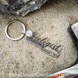 Geologist Loading Acrylic Keychain