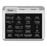 AutoCAD Helpful Shortcuts Mouse pad