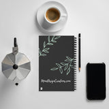 Notes & Shit Leaves Spiral notebook