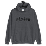 ABCDE FU Sign Language Unisex Hoodie