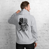 Mining Skull with Distressed Flag Unisex Heavy Blend Hoodie