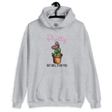 Pretty, but will Stab You Cactus Unisex Heavy Blend Hoodie