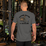 Caffeine, Nicotine, & Gasoline Short-Sleeve Unisex T-Shirt