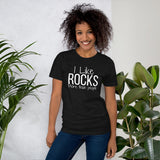 I Like Rocks More than People Short-Sleeve Unisex T-Shirt