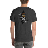 Skull in Crack Short-Sleeve Unisex T-Shirt