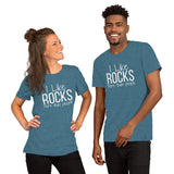 I Like Rocks More than People Short-Sleeve Unisex T-Shirt