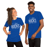 I Like Rocks More than People Short-Sleeve Unisex T-Shirt
