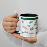 Excel Mug & Shortcuts with Color Inside