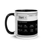 AutoCAD Shortcuts Mug with Color Inside