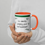 Excel Mug & Shortcuts with Color Inside