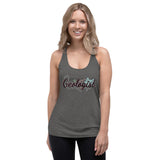 Geologist Doodle Women's Racerback Tank