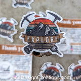Exploration Geology / Mining Sticker