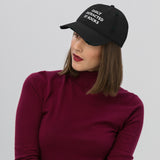 "Easily Distracted by Rocks" Distressed Dad Hat