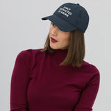 "Easily Distracted by Rocks" Distressed Dad Hat