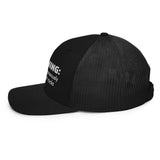 Warning: May Spontaneously Talk About Rocks Trucker Cap