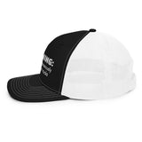 Warning: May Spontaneously Talk About Rocks Trucker Cap