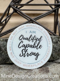 Qualified, Capable, Strong - Not just a diversity hire sticker