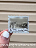 Historic Mining Towns - Postage Inspired Sticker Sheet
