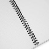 I'm silently judging your spreadsheet Spiral dotted notebook