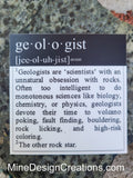 Geologist Definition Sticker
