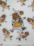 Safety Unicorn Sticker - 2 size options