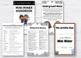 Printed Mini Miner Handbook