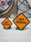 Women Working Sign Sticker - 2 size options!
