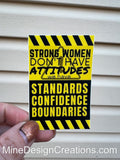 Strong Women Sticker