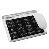 AutoCAD Helpful Shortcuts Mouse pad