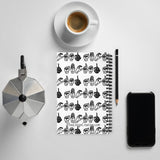 ABCDE FU Spiral dotted notebook