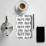 F*ck Off Sign Language Spiral dotted notebook