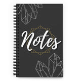 Gem / Crystal Notes Spiral notebook